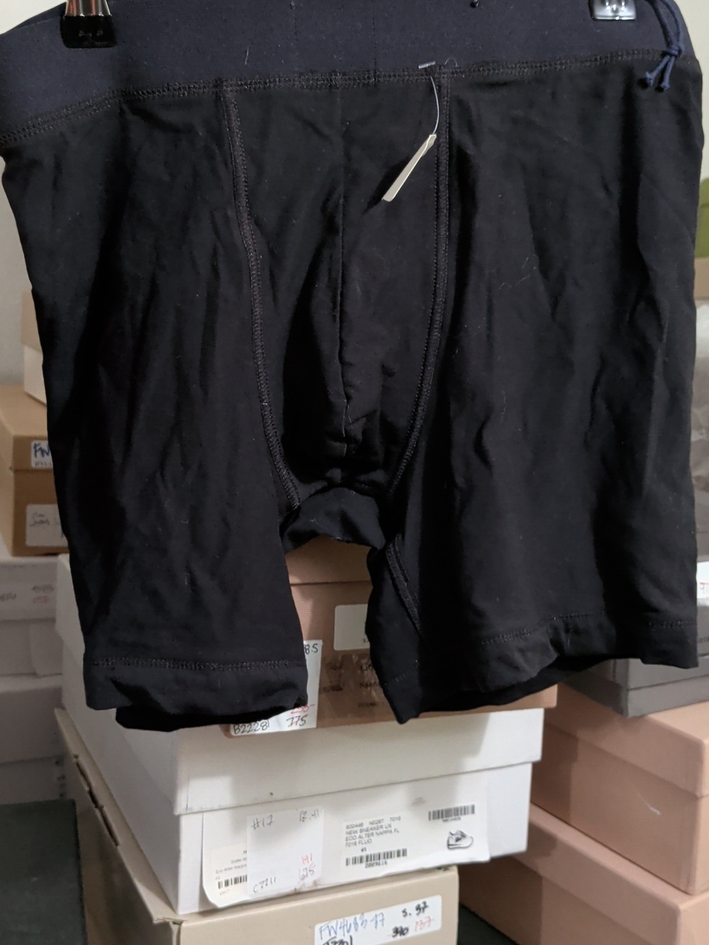Psycho Bunny Black Boxer Briefs with White Logo
